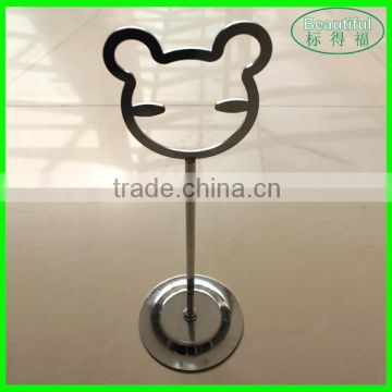 New Arrival!Metal Cute Little Bear Handbag Stand,Bag Display Rack