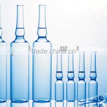 Glass ampoule as injection medicine packing