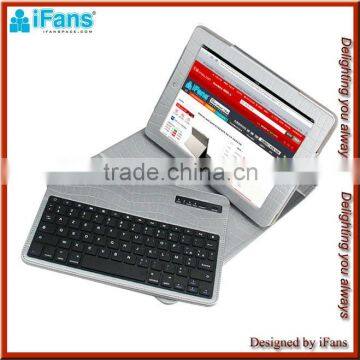 For iPad 3 Bluetooth Keyboard case,iPad 4 Cover Keyboard