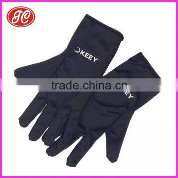 custom logo printed jewelry black gloves,cleaning gloves