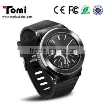 1.33 Inch Touch Screen 3G WCDMA Smart Watch Heart Rate Monitor 1.3GHZ Quad-core GPS WIFI photo-5