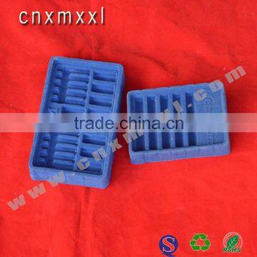 advance material plastic flocked tray