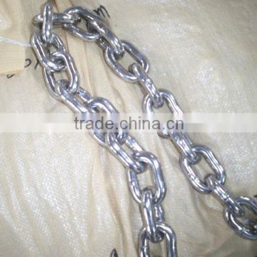 1/8"-1' Galvanize Ordinary Mild Steel Link Chain with short/medium/long link chain