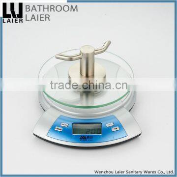 12835 New Hot Selling Products Nickel Brushed Bathroom Design Wall Mount Robe Hook photo-5