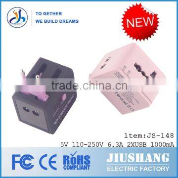 Hot Sell Promotion Gifts Internation Usa Travel Universal Adapter Usb (JS-148) photo-6
