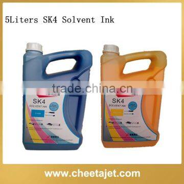 Original excellent quality challenger SK4 solvent based ink for large format printer machine