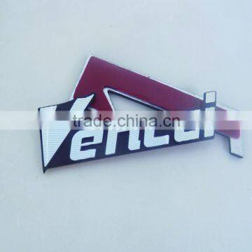 high quality and nice appearance metal logo aluminum high light brushed label nameplates