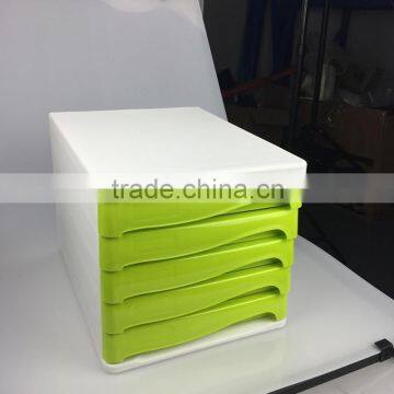 Hot Selling pp Plastic Office 5 Drawers Filing Cabinet photo-5