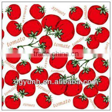 Red Tomato Vinyl Tablecloths & Tablecloth Rolls