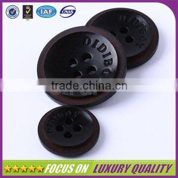 New fashion laser brand name button for garment