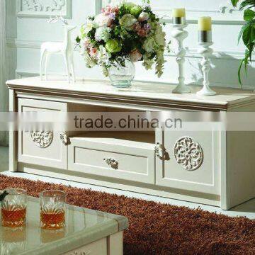 Modern white elegant TV Cabinet