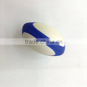 Hot selling Eco-friendly logo printed cheap pu custom rugby ball keychain for promotion