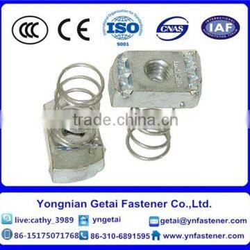 Hot Dip Galvanizing Spring Nuts Carbon Steel M6 M8 M10 M12