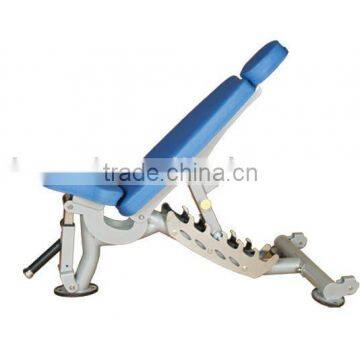 GNS-8221 Hot Commercial Adjustable Super Flat/Incline Bench hammer strength