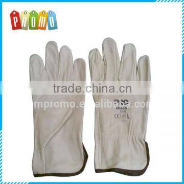 Grain cow leather Working gloves,industrial leather hand gloves