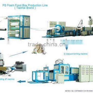 PSP Foam Egg Tray Vacuum Forming Machine CE