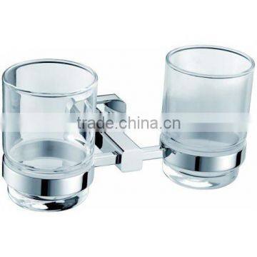 glass tumbler holder/toothbrush with holder/doubler thoothbrush holder NO.7755