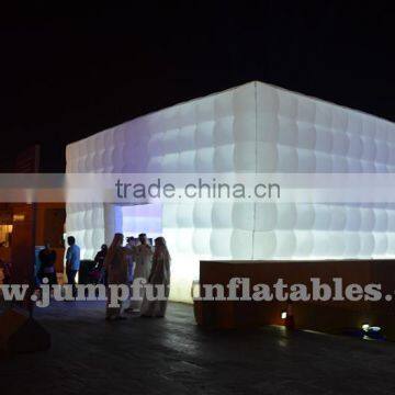 Inflatable cube structure Trade show Inflatable tent white building