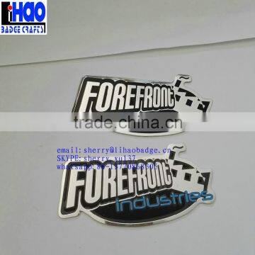 Custom Metal Nameplate Brand Logo 3d Aluminum Sticker Nameplate Metal Label Badge