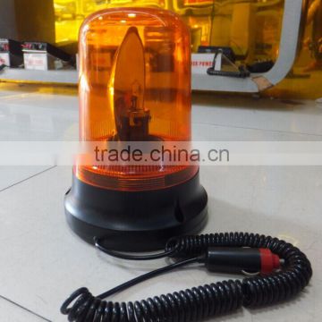 rotating magnetic strobe halogen beacon light