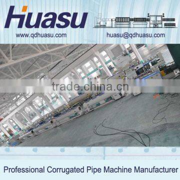 HDPE Water Gas Supply Pipe Extruder Line