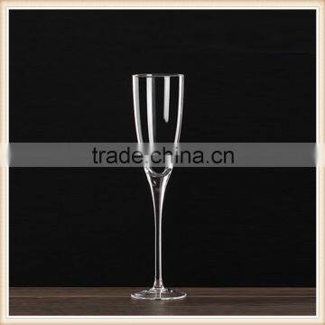 China Factory Clear champagne Flute Wine Glass for Wedding