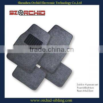 easy to install oem grey heated carpet car floor mat