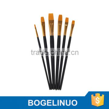 Bomega Wholesale 6 Pieces Synthetic artist paint brush