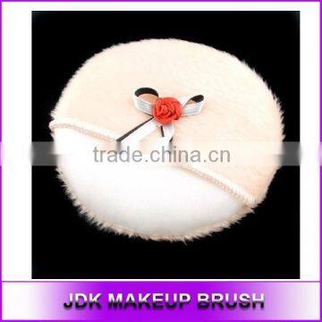 Good Looking Cosmetic White Plush Powder Puff