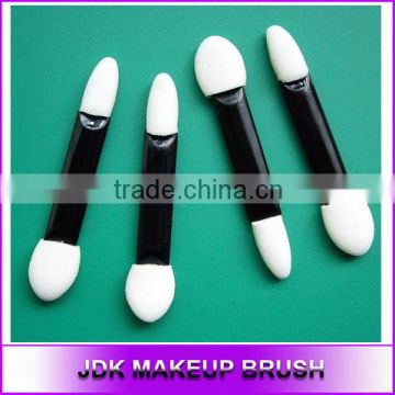 Factory price Double end applictor Plastic handle Duo end eye shadow sponge applicator