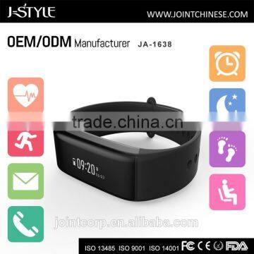 OEM/ODM customized bluetooth fitness tracker multifunctional heart rate monitor China cool bracelets for men