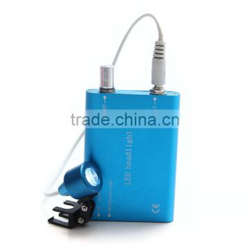 Dental LED Headlight blue head Lamp optional binocular surgical loupes with low price