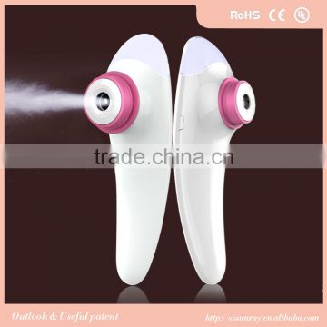 Hot sale hand held mini nano facial steamer for skin care device wholesale