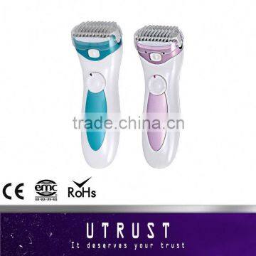 Hot selling Handy Lady Shaver Lcd Temperature Display Blue Light Heat Hair Removal