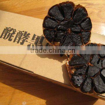 fermented black garlic