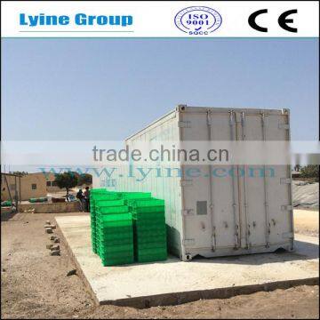 2016 Container Hydroponic fodder machine