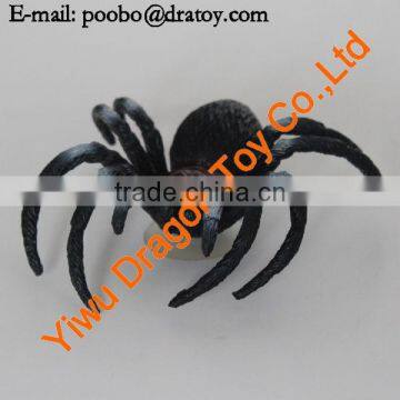 Soft 3d plastic spider statues