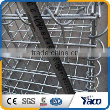 Bright surface HDG beautiful welded gabion box gabion mattress price