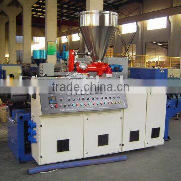 PVC plastic extrusion machine