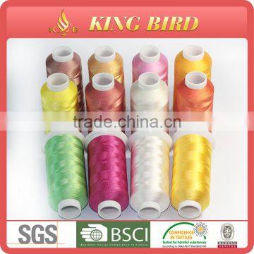 Cheap many color 120d/2 viscose rayon embroidery thread