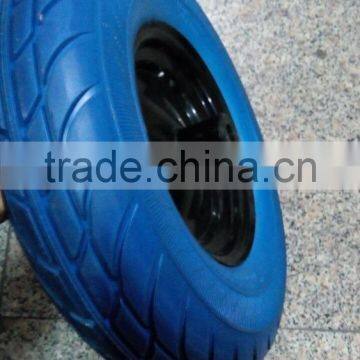 Swivel Mute 3.00-8 pu Tyre for Beach Wagon photo-3