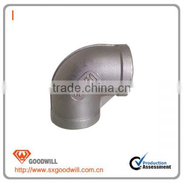 Chinese NPT Stainless Steel 316 Welded Pipe Fittings Elbow