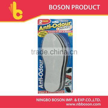 2 Pair Anti Slip Insole Unisex Trim to Fit