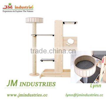 Eco-friendly Luxury Wooden Cat Tree photo-6