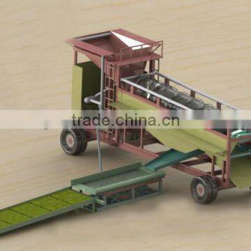 Small Size Movable Gold Trommel Screen Washig Plant