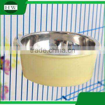 Pet Accessories Stainless Steel Fixed Cat Dog Pet Feeder Water Food Bowl photo-4