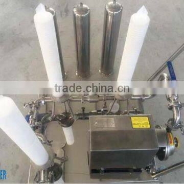 Stainless steel cartridge Filter, filter element type filter in wastewater treatment process