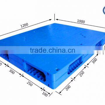 1200x1000 Double Side Plastic Pallet for Warehouse Racking photo-3