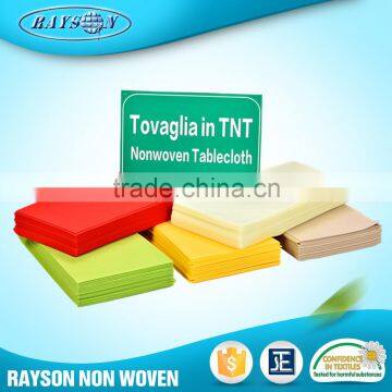 China Market Pp Spunbonded Disposable Non-Woven Table Cloths photo-2