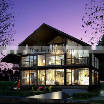 luxury prefabricated steel structure building